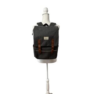 Modoker‎ 15'' Vintage Laptop Backpack with USB Charging Port